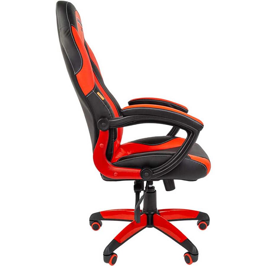 Игровое кресло Chairman Game 20 Black/Red, искусственная кожа, черный/красный - фото 3