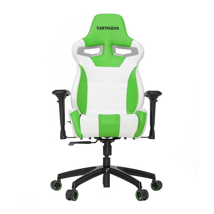 Игровое кресло Vertagear Racing Series S-Line SL4000 White/Green, искусственная кожа, белый/зеленый - фото 4
