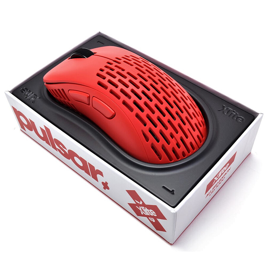 Мышь Pulsar Xlite V2 Mini Wireless Gaming Mouse Red - фото 10