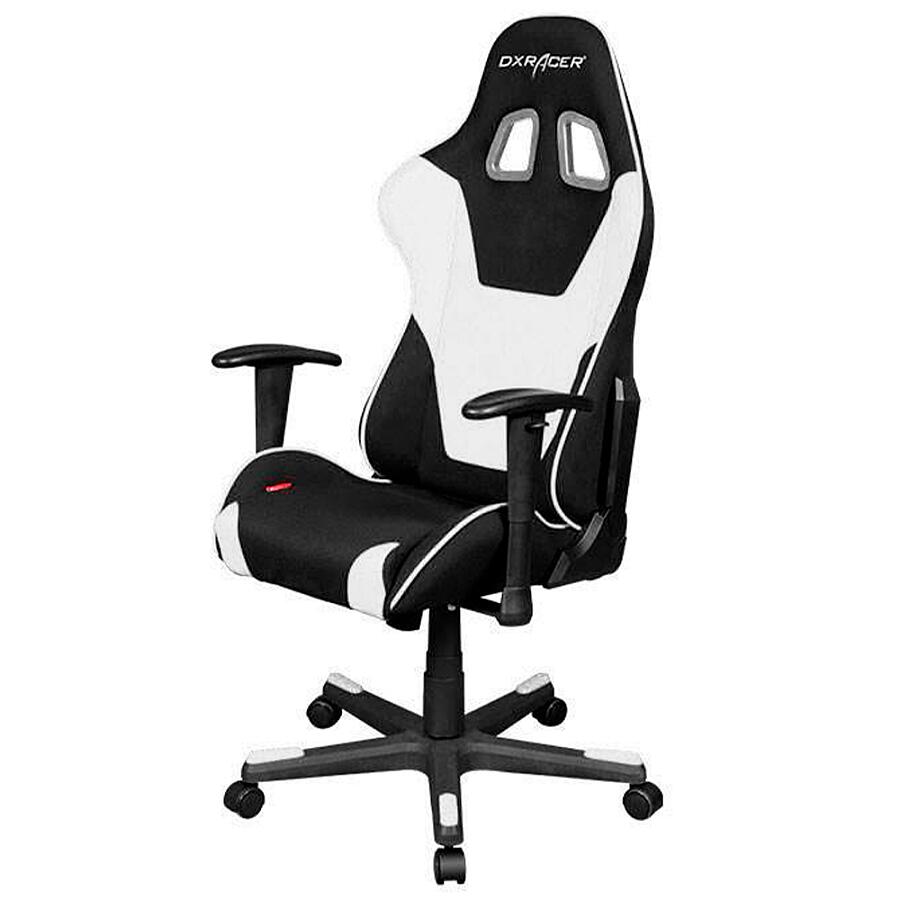 Игровое кресло DXRacer Formula OH/FD101/NW, искусственная кожа, черный/белый - фото 3
