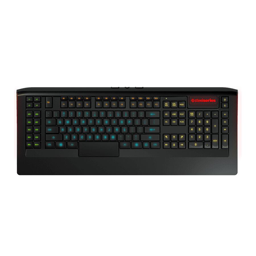 SteelSeries Apex Gaming Keyboard Black USB - фото 2