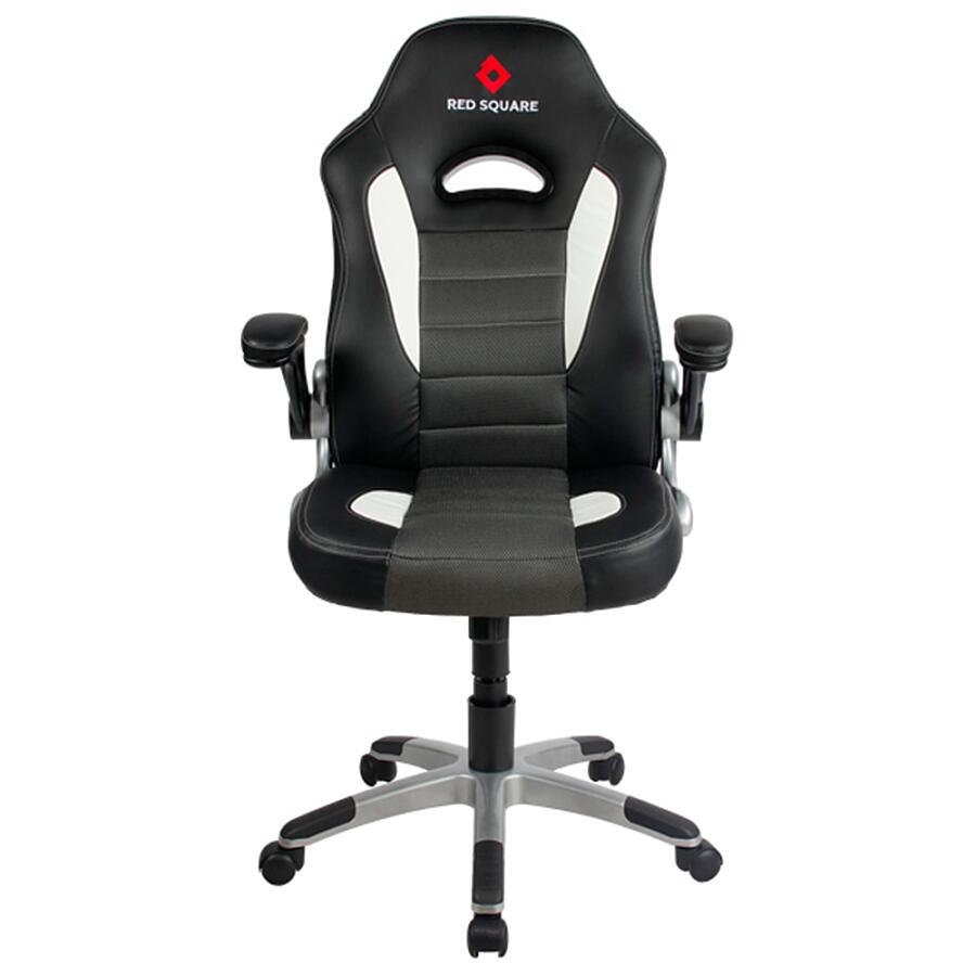 Игровое кресло Red Square Comfort White, искусственная кожа, черный/белый - фото 1