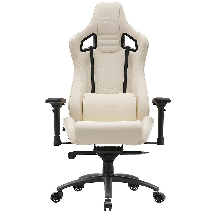 Игровое кресло VMMGame Rich White, искусственная кожа, белый - фото 2
