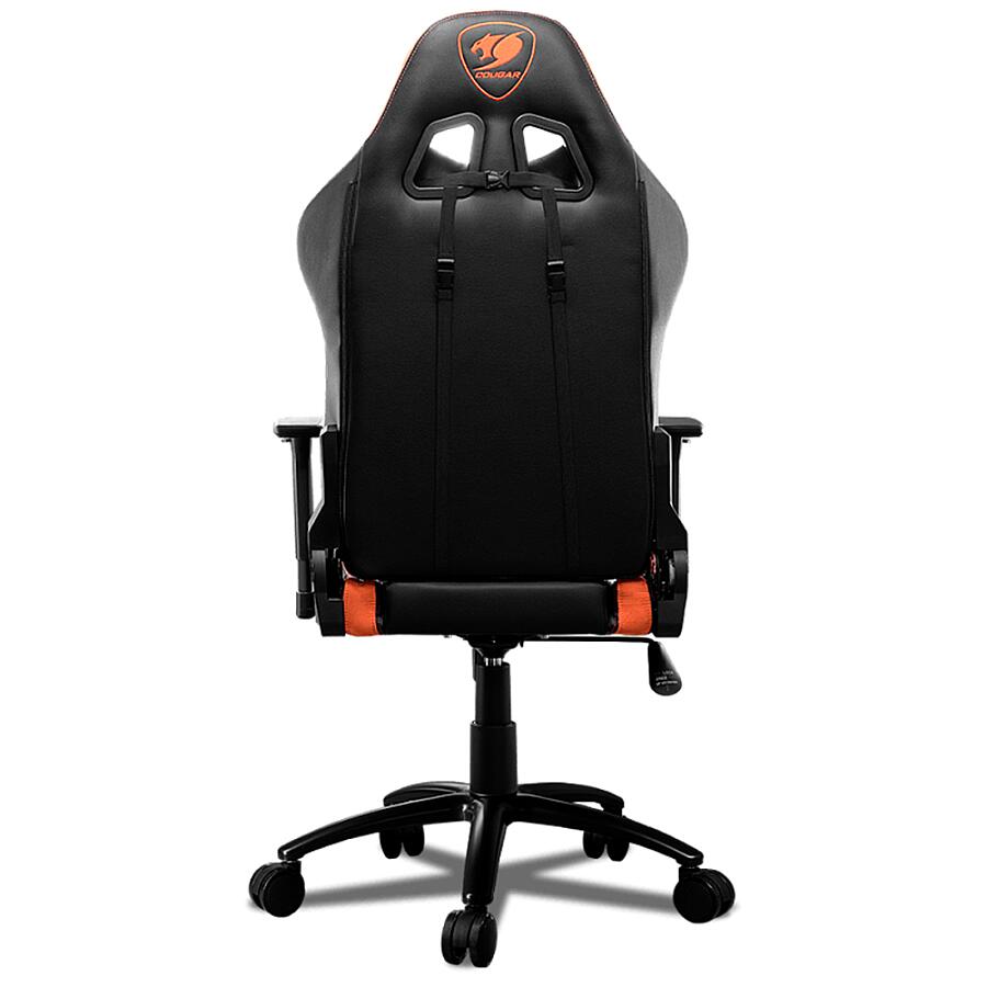 Игровое кресло COUGAR Rampart Orange, искусственная кожа, черный/оранжевый - фото 7
