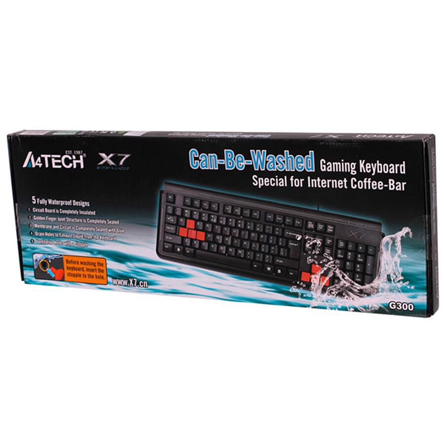 Клавиатура A4Tech X7-G300 Black USB - фото 3