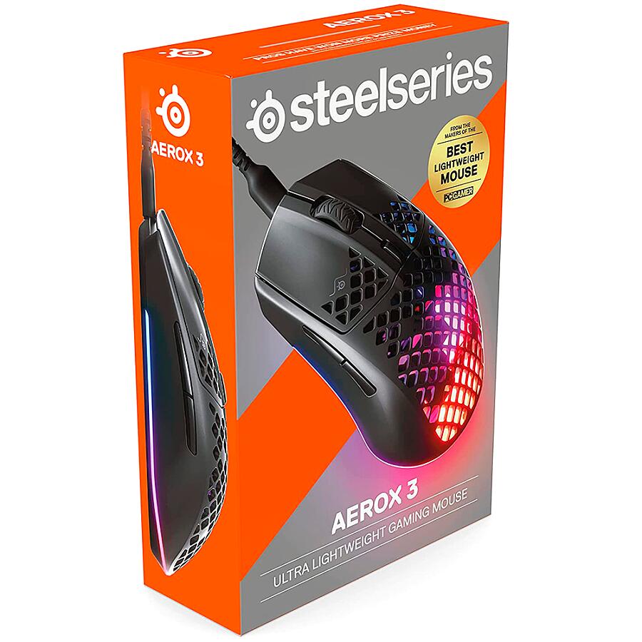 Мышь SteelSeries Aerox 3 2022 Edition Onyx - фото 6