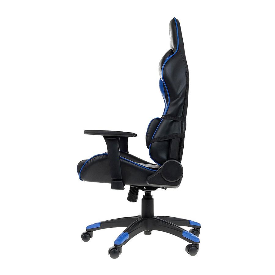 Игровое кресло Red Square Pro Adrenalin Edition, искусственная кожа, черный/синий - фото 4