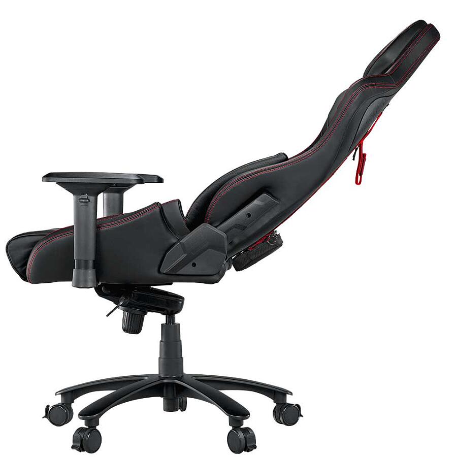 Игровое кресло ASUS ROG Chariot, искусственная кожа, черный - фото 8