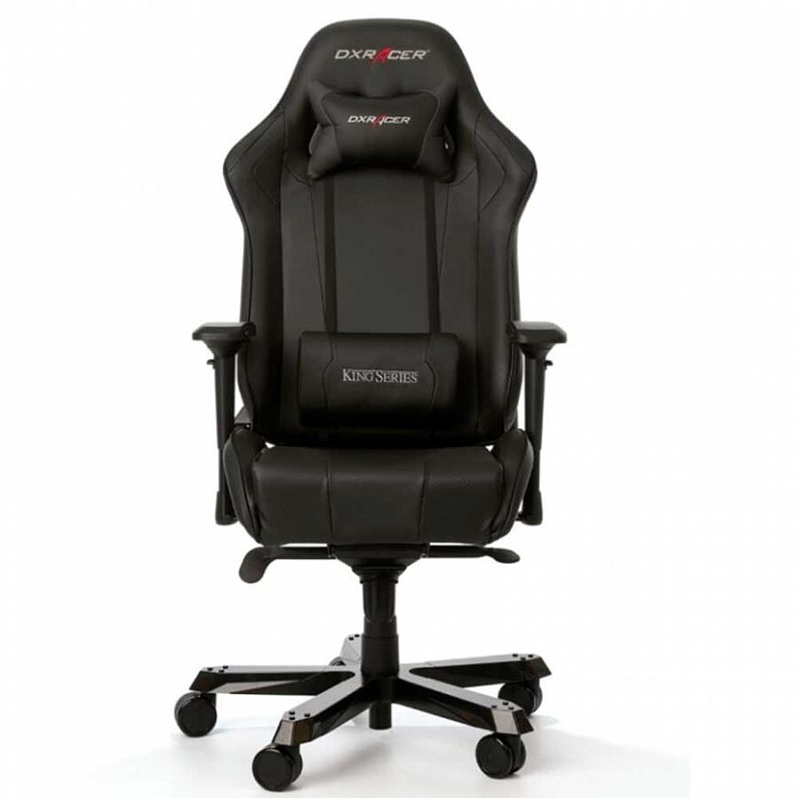 Игровое кресло DXRacer King OH/KS06/N, черный, искусственная кожа - фото 2