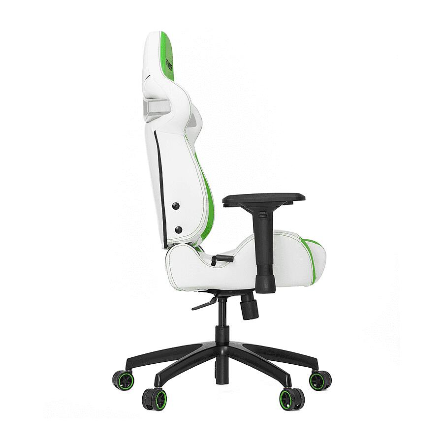 Игровое кресло Vertagear Racing Series S-Line SL4000 White/Green, искусственная кожа, белый/зеленый - фото 6