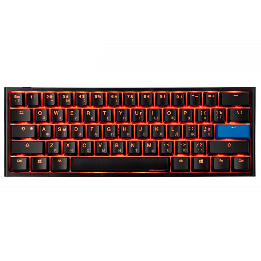 Клавиатура Ducky One 2 RGB Mini Cherry MX Red - фото 1