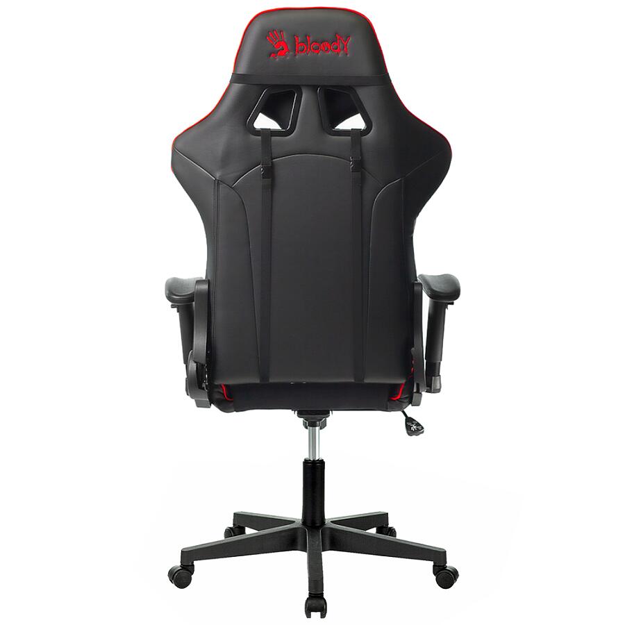 Игровое кресло A4Tech Bloody GC-400, искусственная кожа, черный - фото 5