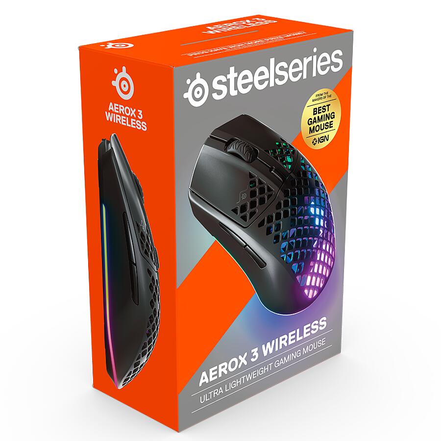 Мышь SteelSeries Aerox 3 Wireless - фото 18