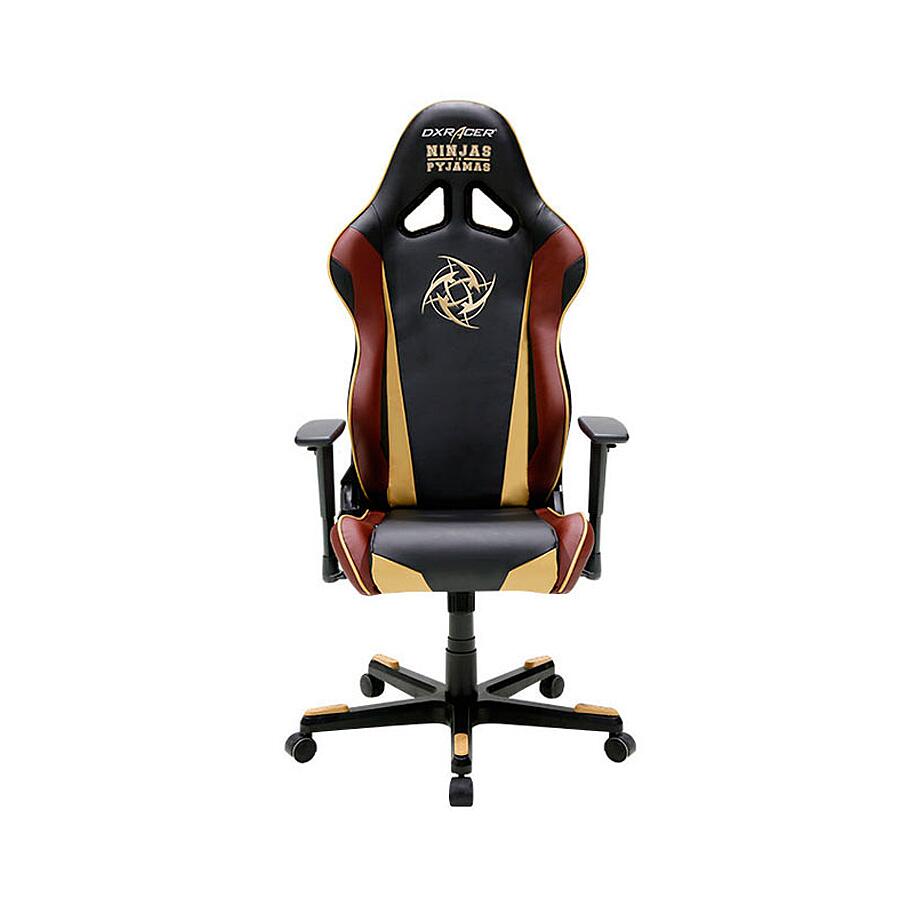 Игровое кресло DXRacer Special Edition OH/RE126/NCC/NIP, черный/коричневый, искусственная кожа - фото 1