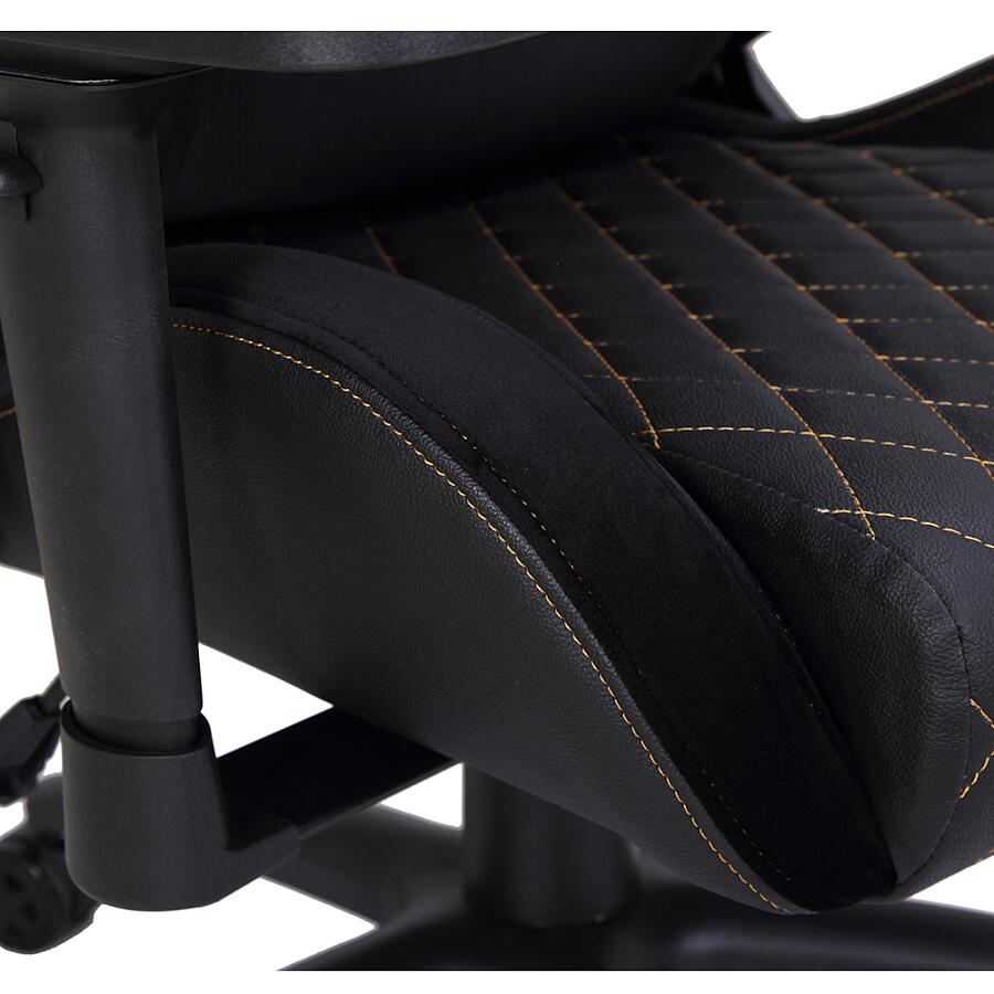 Игровое кресло COUGAR Armor S Royal, искусственная кожа, черный/золотой - фото 4