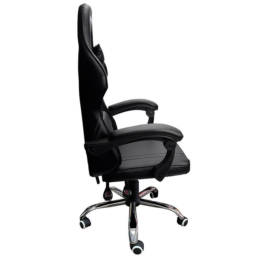 Игровое кресло HIPER HGS-105 Black, искусственная кожа, черный - фото 3