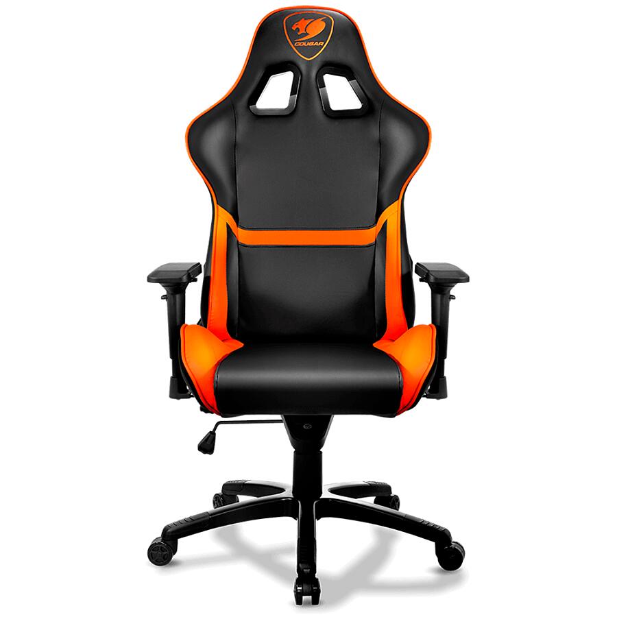 Игровое кресло COUGAR Armor Orange, искусственная кожа, черный/оранжевый - фото 2
