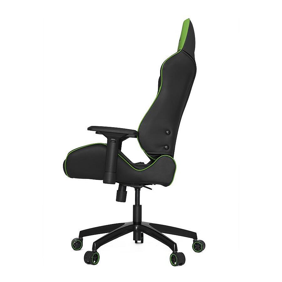 Игровое кресло Vertagear Racing Series S-Line SL5000 Black/Green, искусственная кожа, черный/зеленый - фото 4