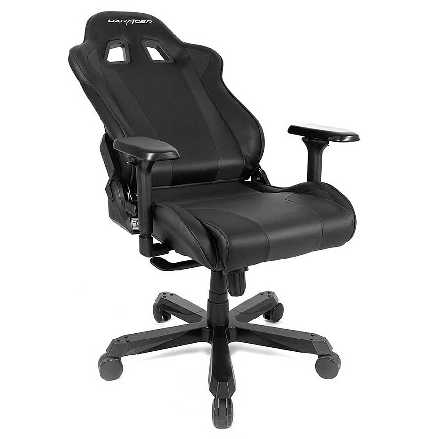 Игровое кресло DXRacer King OH/KS99/N, черный, искусственная кожа - фото 5