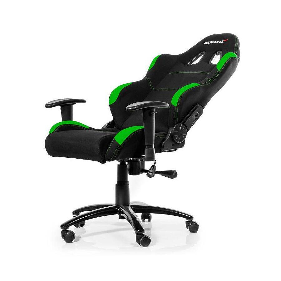 Игровое кресло AKRacing Gaming Chair Black Green - фото 10