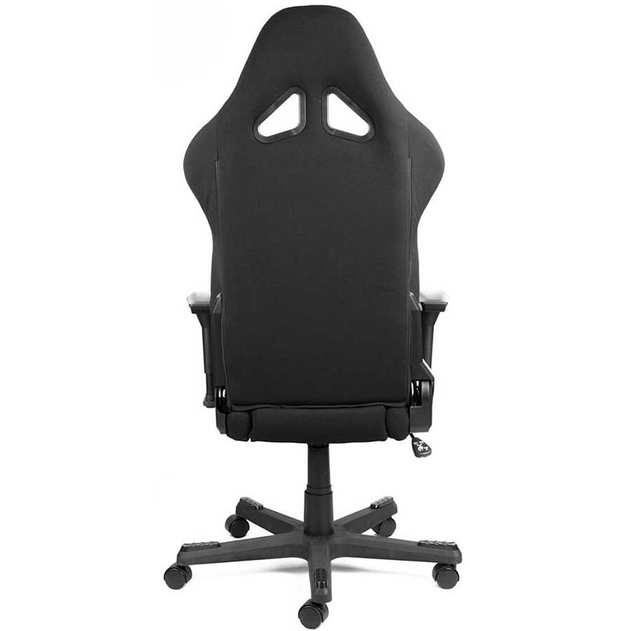 Игровое кресло DXRacer Racing OH/RW01/N, черный, ткань/экокожа - фото 5