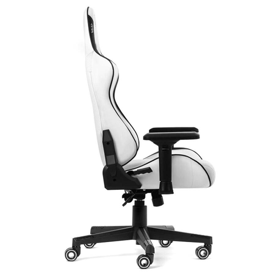 Игровое кресло WARP XN White/Black, искусственная кожа, белый/черный - фото 3