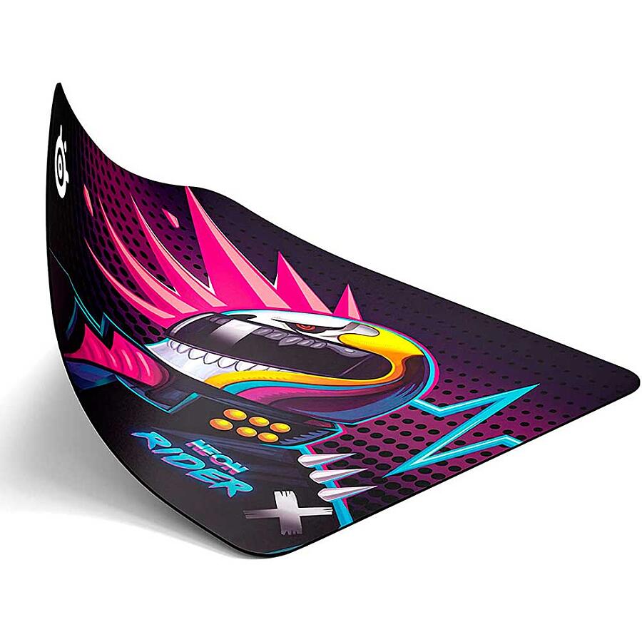 Коврик для мыши SteelSeries QcK Large Neon Rider Edition - фото 3