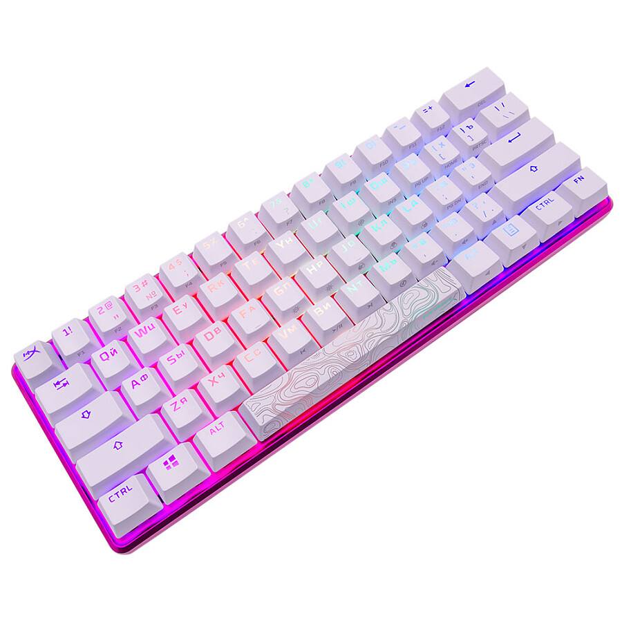 Клавиатура HyperX Alloy Origins 60 Pink - фото 1