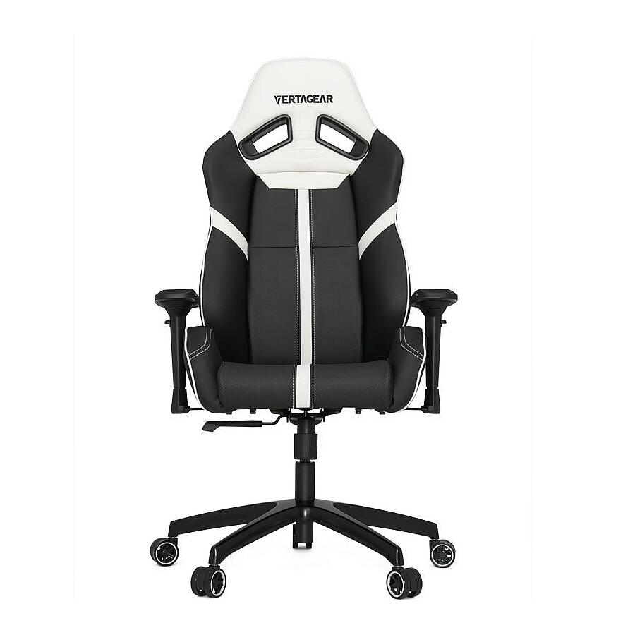 Игровое кресло Vertagear Racing Series S-Line SL5000 Black/White, искусственная кожа, черный/белый - фото 2