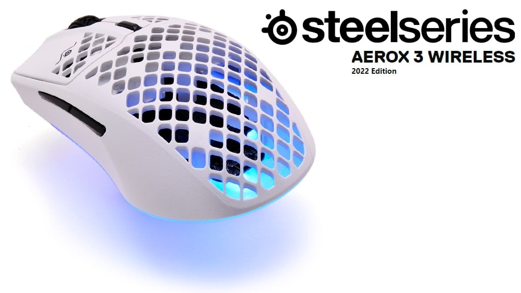 Обзор SteelSeries Aerox 3 Wireless 2022 Edition Snow