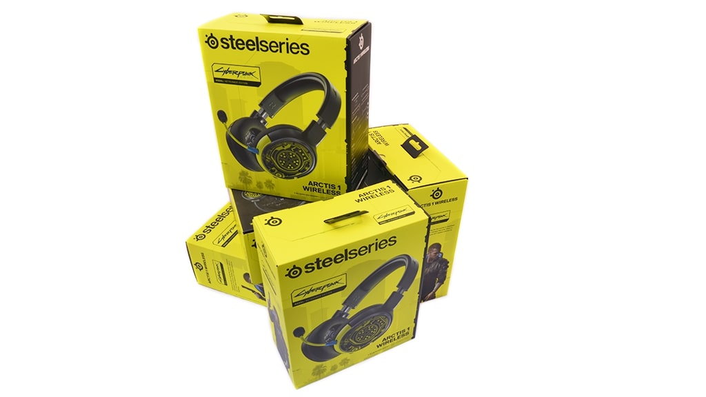 Преимущества SteelSeries Arctis 1 Wireless: Cyberpunk 2077 Edition Netrunner