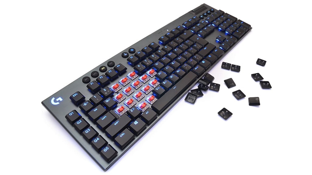 Дополнительные клавиши клавиатуры Logitech G815