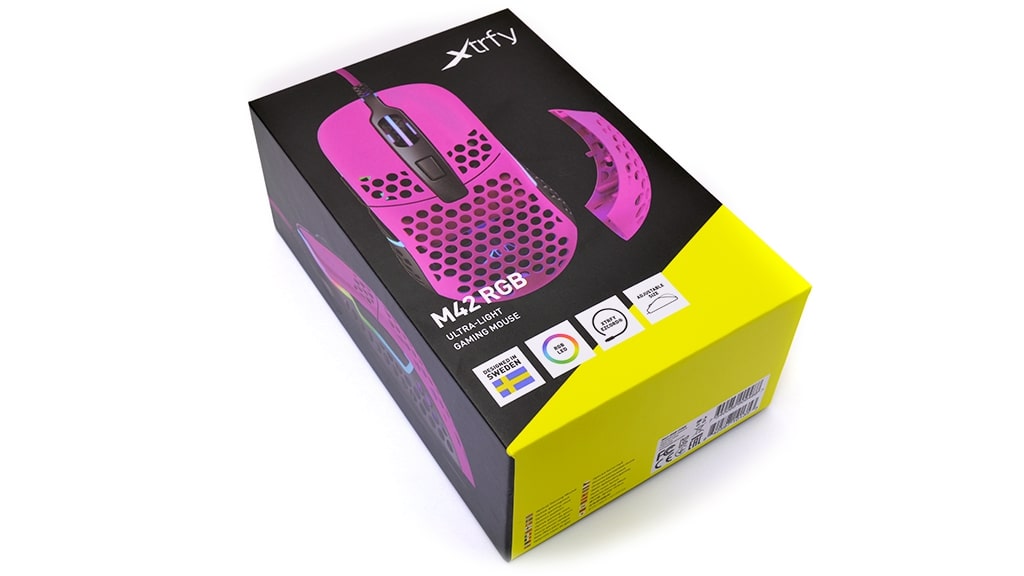 Комплектация Xtrfy M42 RGB Pink