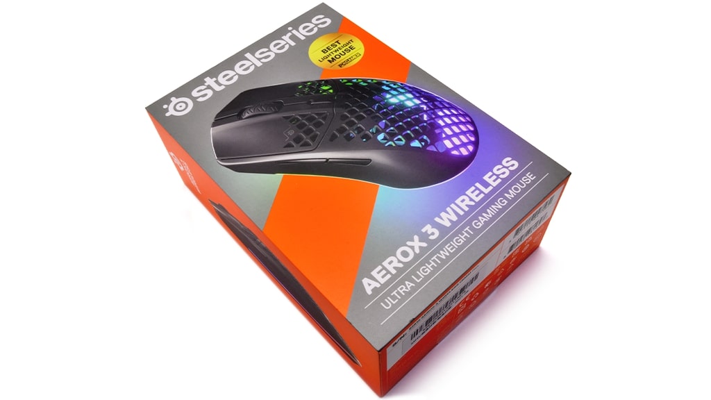 Комплектация SteelSeries Aerox 3 Wireless 2022 Edition Onyx