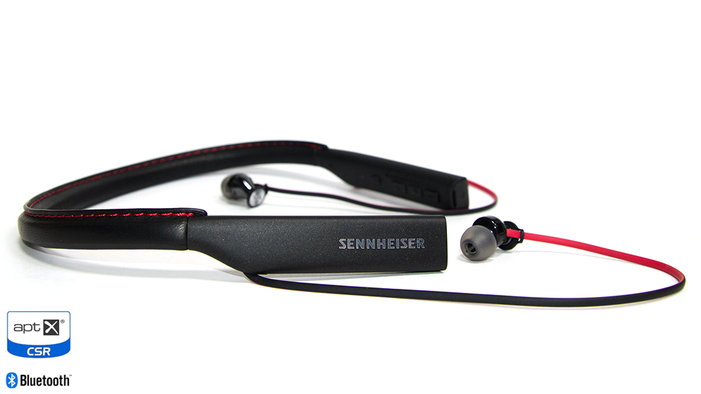 Обзор Sennheiser Momentum In-Ear Wireless Black (M2 IEBT) вид сбоку