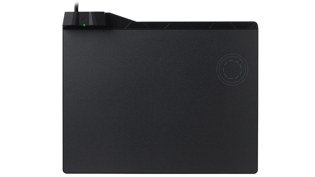 Материалы игровой поверхности CORSAIR MM1000 Qi Wireless Charging Mouse Pad