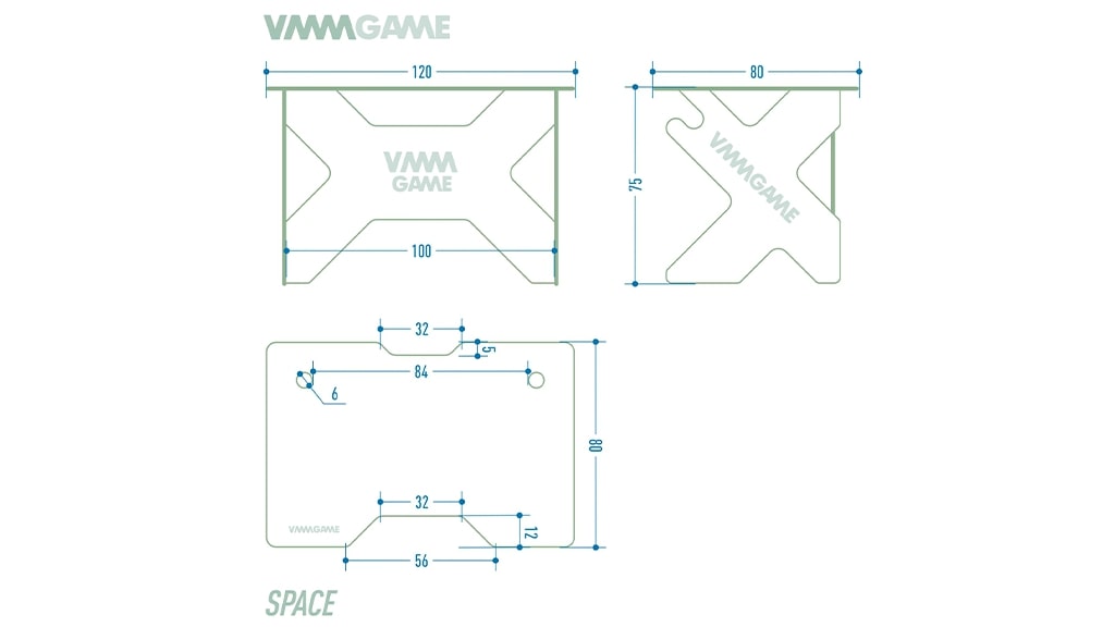 Основные характеристики VMMGame Space
