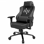 Игровое кресло Dark Project GR-1, искусственная кожа, черный