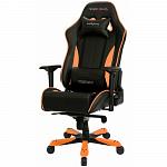 Игровое кресло DXRacer King OH/KS57/NO, черный/оранжевый, искусственная кожа