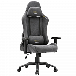 Игровое кресло VMMGame Fiber Gray, ткань, серый